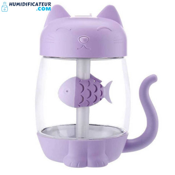 Humidificateur d'air Humidificateur mignon chat cool Humidificateur d'air  chat nuit lumière pour chambre chambre d'enfant chambre bébé chamb